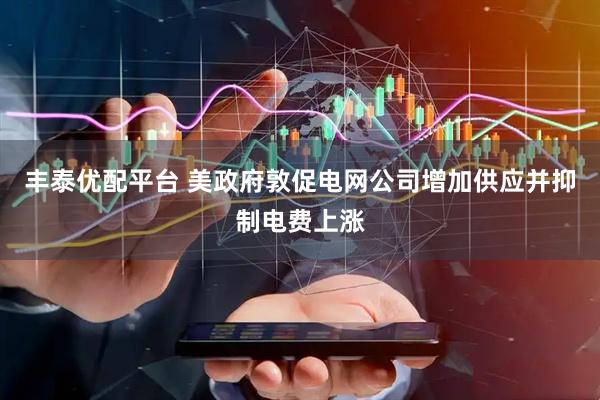 丰泰优配平台 美政府敦促电网公司增加供应并抑制电费上涨
